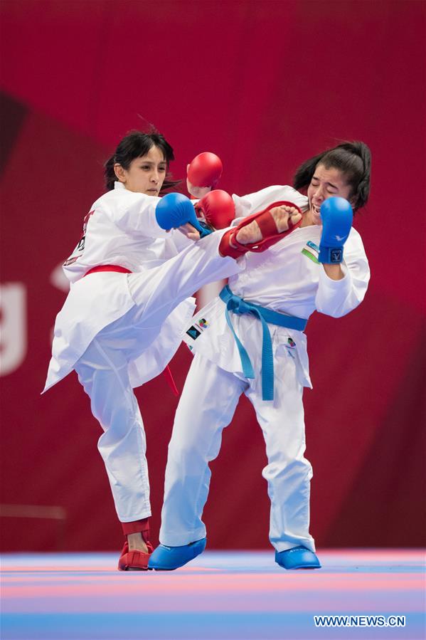 (SP)INDONESIA-JAKARTA-ASIAN GAMES-KARATE-WOMEN'S -50KG