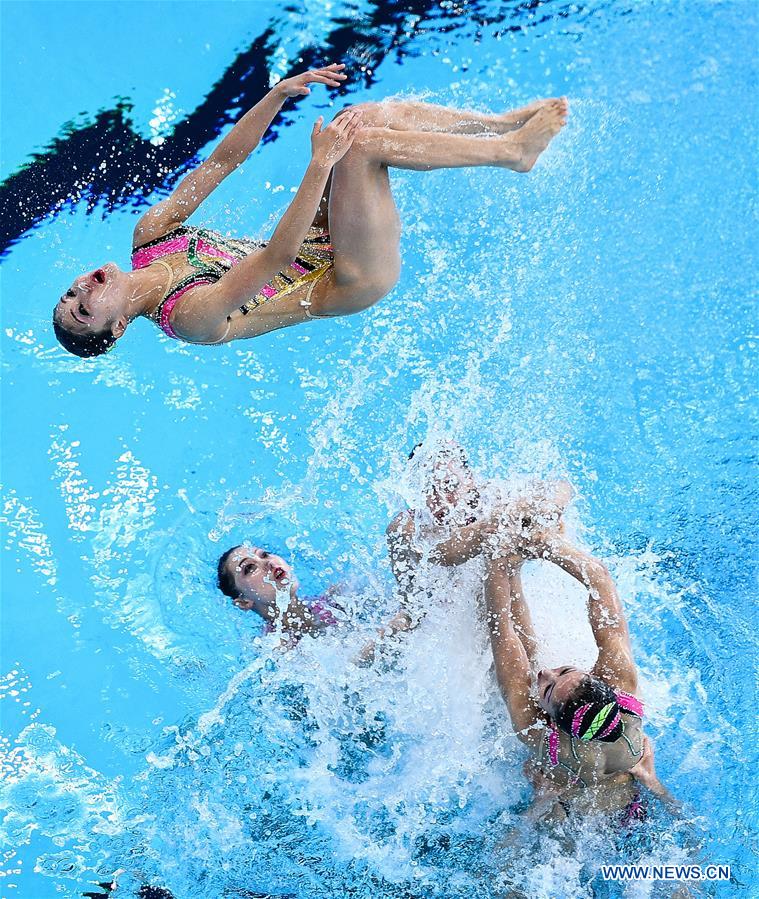 (SP)INDONESIA-JAKARTA-ASIAN GAMES-ARTISTIC SWIMMING