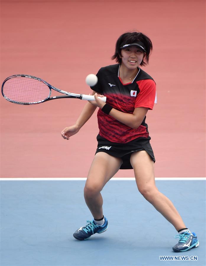 (SP)INDONESIA-PALEMBANG-ASIAN GAMES-WOMEN'S SINGLE SOFT TENNIS