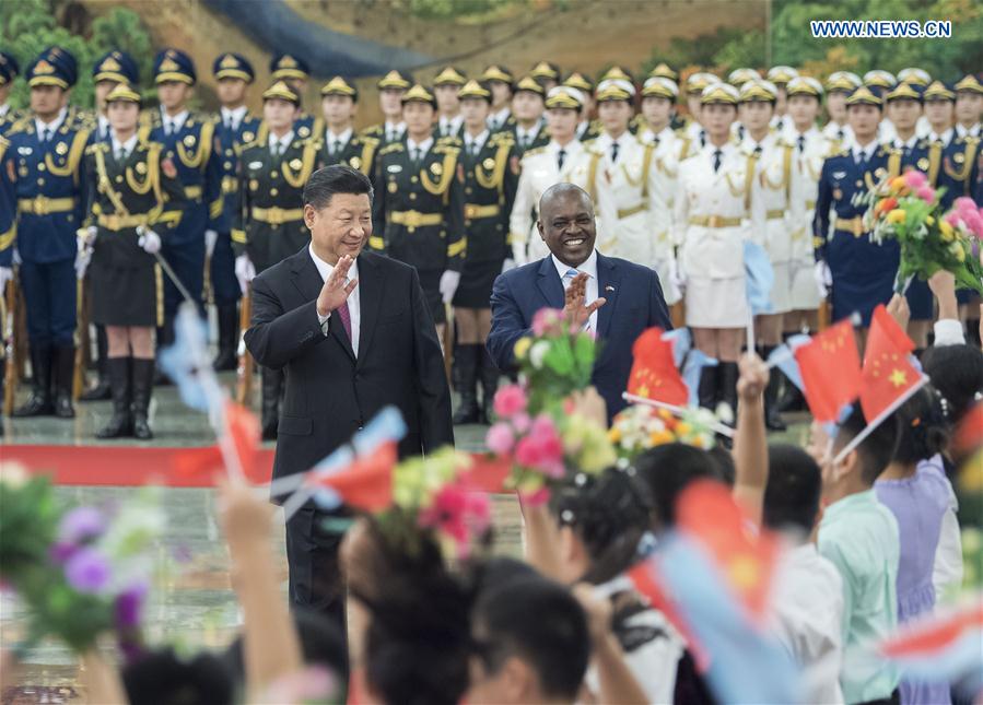 CHINA-BEIJING-XI JINPING-BOTSWANA-PRESIDENT-TALKS (CN)