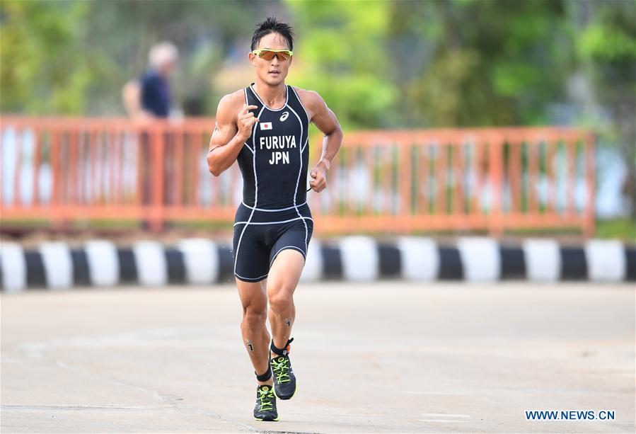 (SP)INDONESIA-PALEMBANG-ASIAN GAMES-TRIATHLON