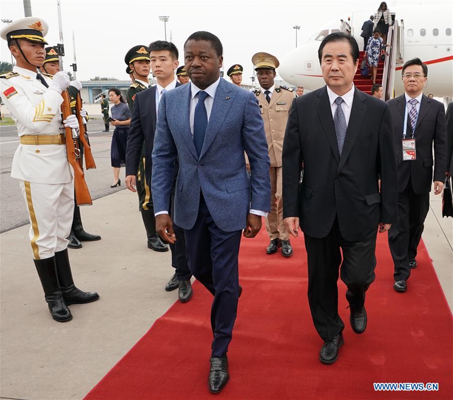 CHINA-BEIJING-TOGOLESE PRESIDENT-ARRIVAL (CN)