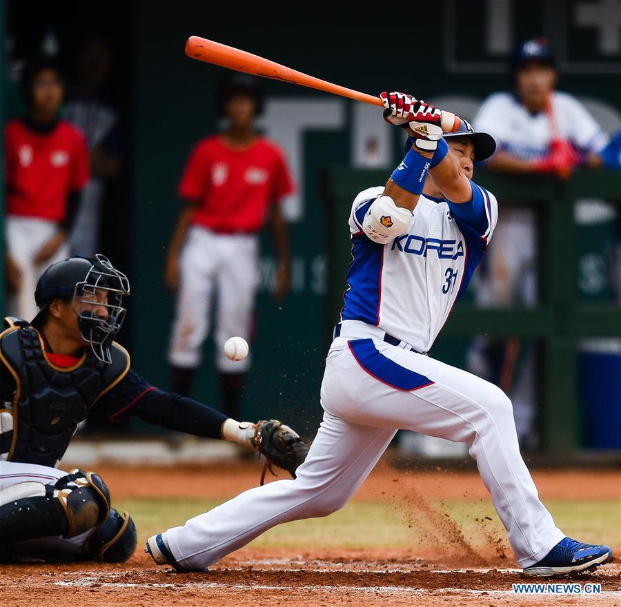 (SP)INDONESIA-JAKARTA-ASIAN GAMES-BASEBALL-MEN'S FINAL