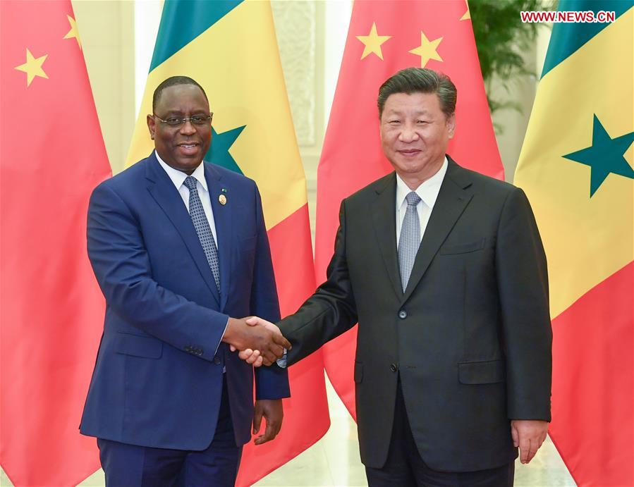 CHINA-BEIJING-XI JINPING-SENEGALESE PRESIDENT-MEETING (CN)