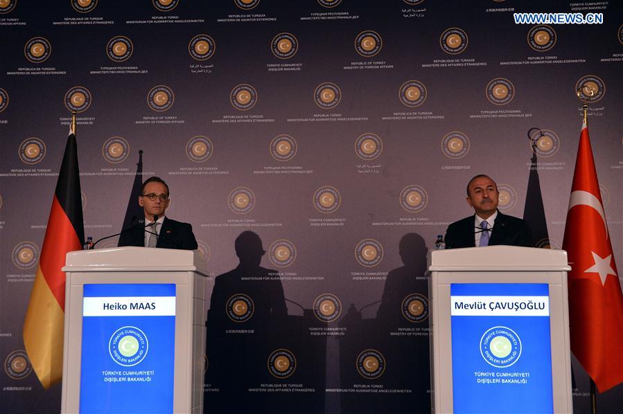 TURKEY-ANKARA-GERMAN FM-PRESS CONFERENCE