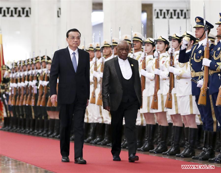 CHINA-BEIJING-LI KEQIANG-LESOTHO'S PM-TALKS (CN)