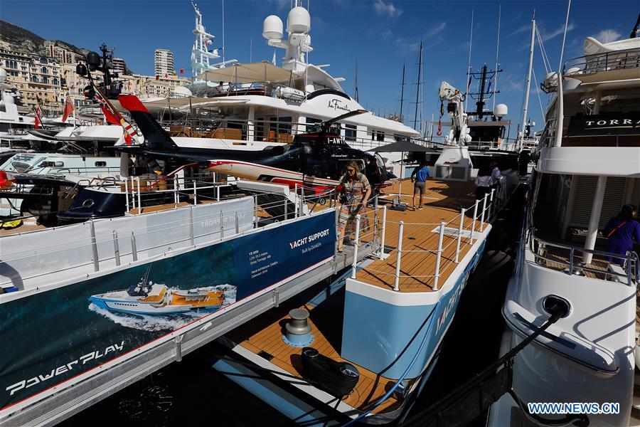 MONACO-LA CONTAMINE-YACHT SHOW