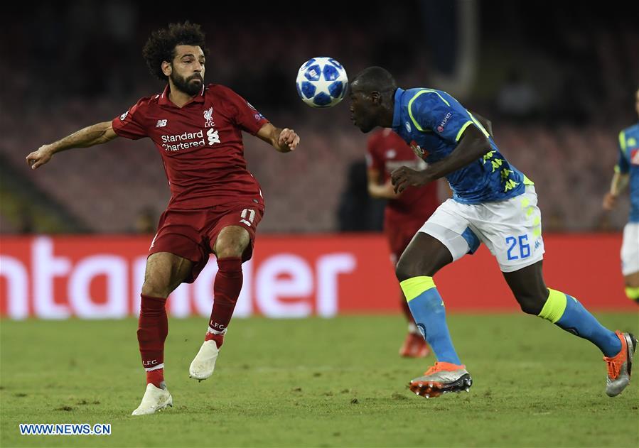 (SP)ITALY-NAPLES-FOOTBALL-UEFA CHAMPIONS LEAGUE-NAPOLI VS LIVERPOOL