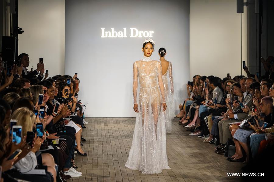 U.S.-NEW YORK-BRIDAL FASHION WEEK-INBAL DROR