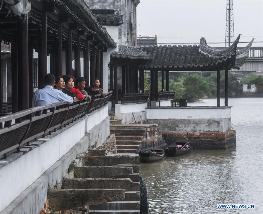 CHINA-HUZHOU-ANCIENT VILLAGE-CONSERVATION (CN)