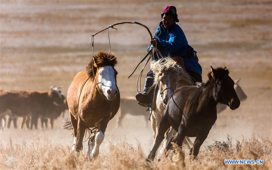 MONGOLIA-SCENERY-DAILY LIFE