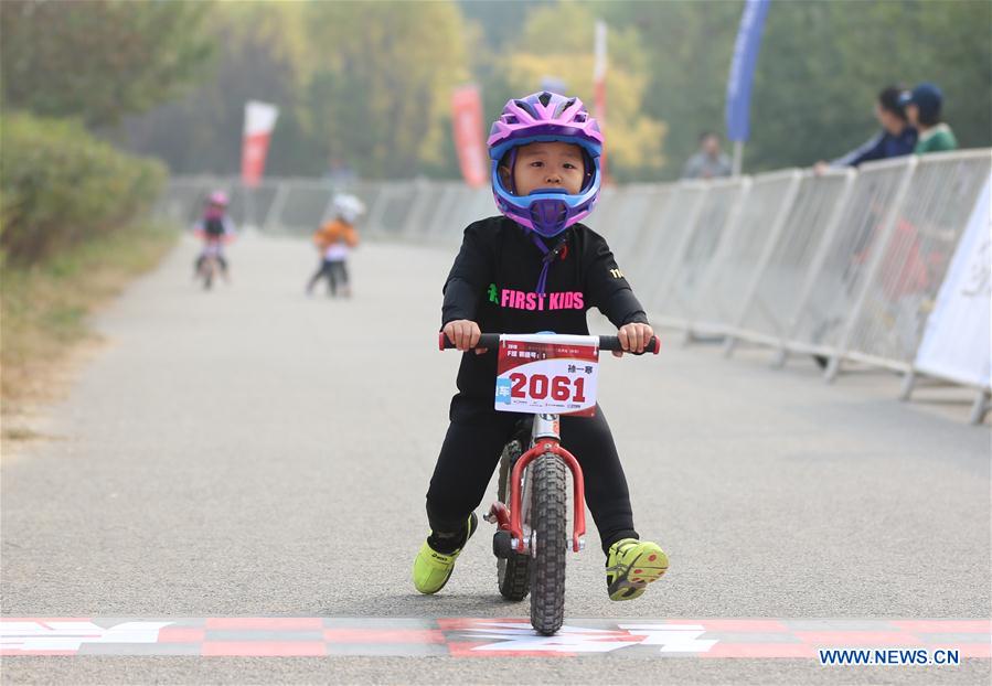 #CHINA-HEBEI-GU'AN-CHILDREN-PUSH BIKE CONTEST (CN)