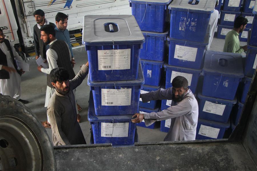 AFGHANISTAN-NANGARHAR-ELECTION MATERIALS