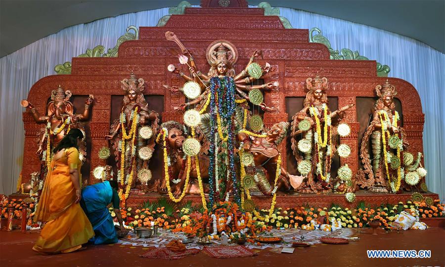 INDIA-NEW DELHI-DURGA PUJA