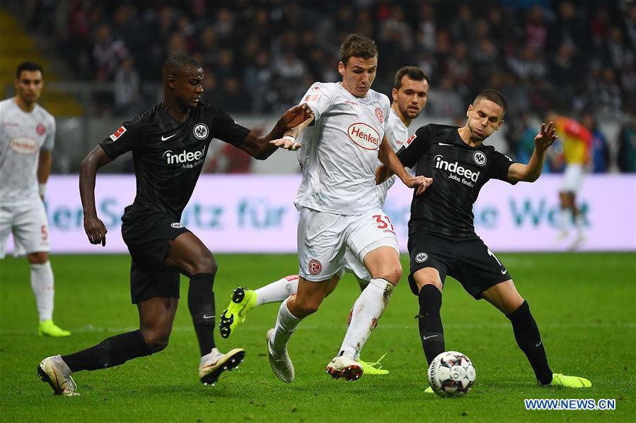 (SP)GERMANY-FRANKFURT-SOCCER-BUNDESLIGA-FRANKFURT VS FORTUNA DUSSELDORF