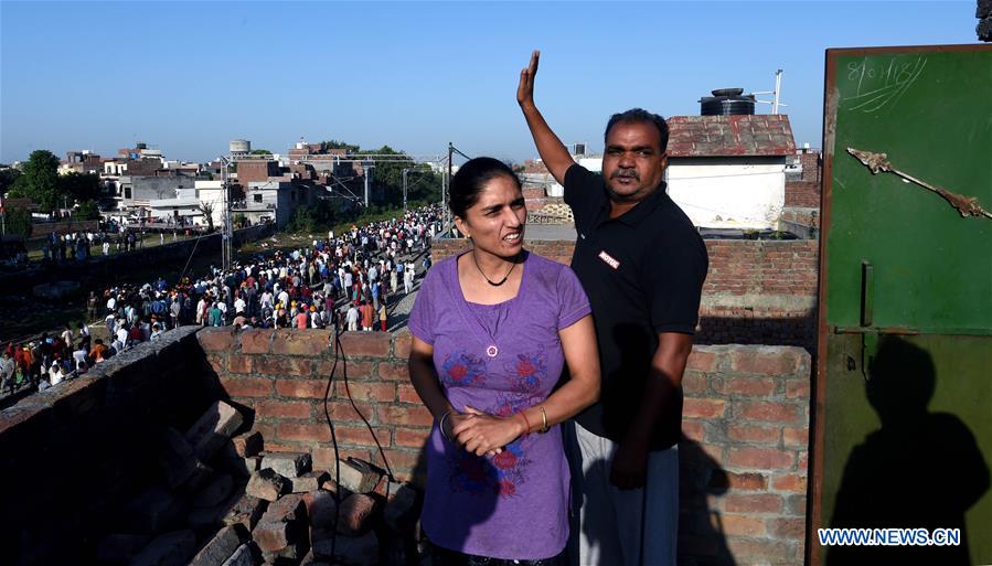 INDIA-PUNJAB-AMRITSAR-TRAIN ACCIDENT