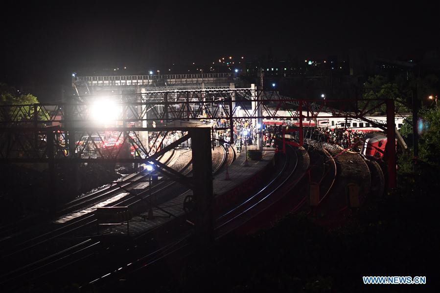 CHINA-YILAN-TRAIN DERAILMENT (CN)