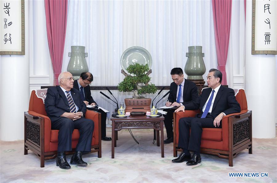 CHINA-CUBA-WANG YI-CABRISAS-MEETING (CN)