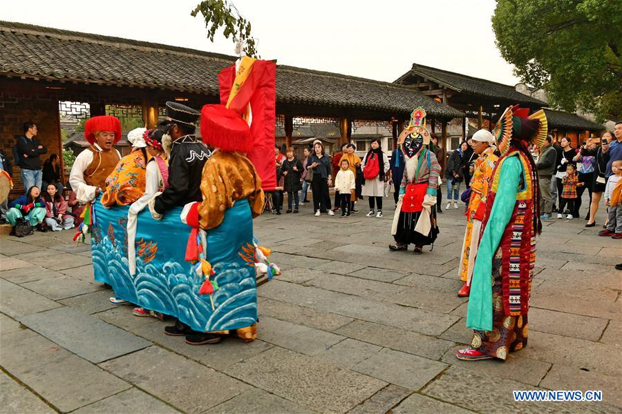 CHINA-ZHEJIANG-WUZHEN-TIBETAN OPERA (CN)