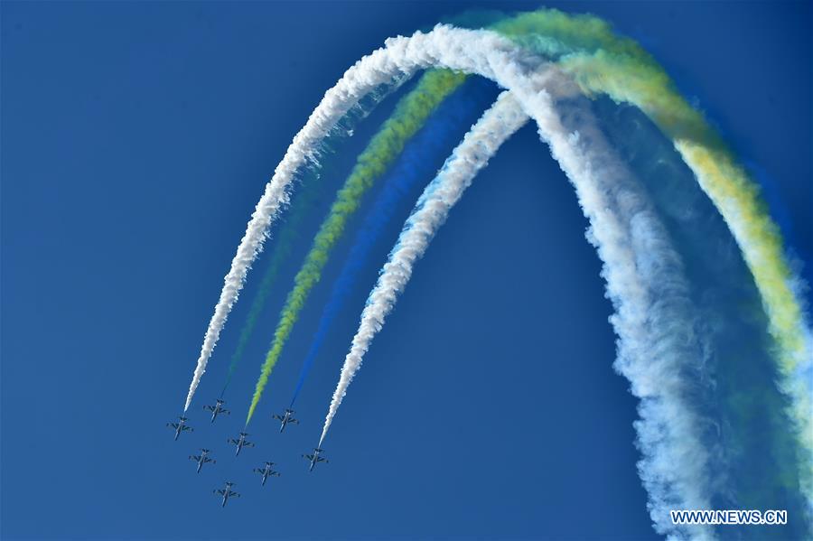 CHINA-GUANGDONG-ZHUHAI-AIRSHOW-OPENING-PERFORMANCE