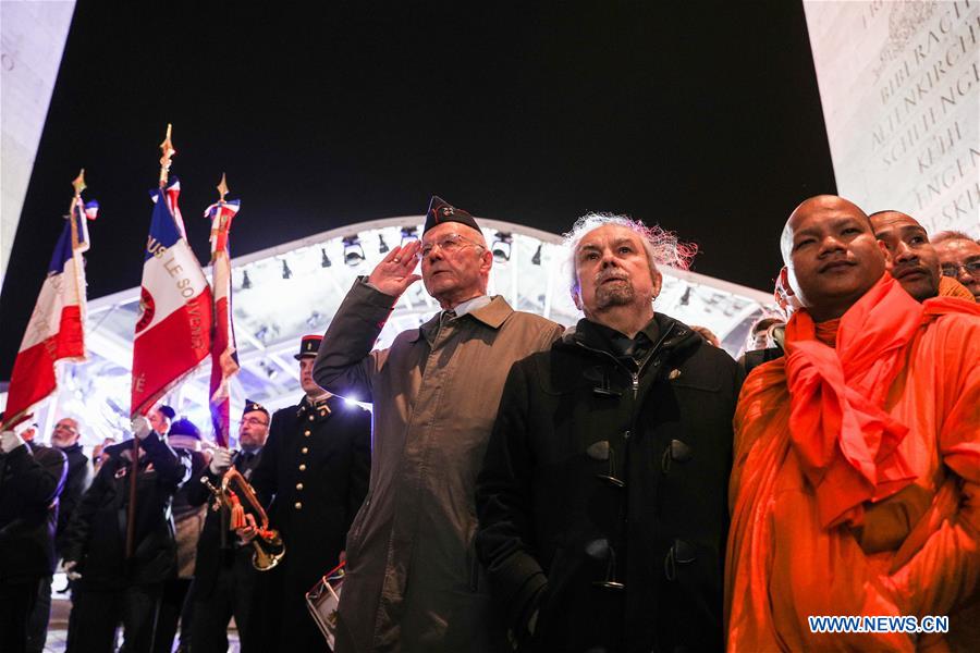 FRANCE-PARIS-WWI-ASIANS-TRIBUTE