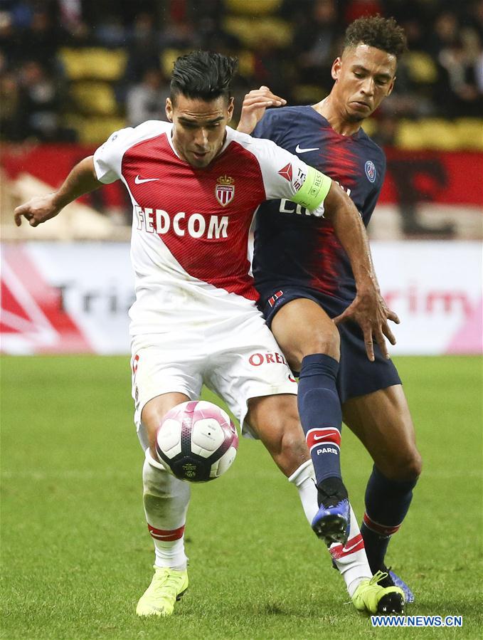 (SP)MONACO-FONTVIEILLE-FOOTBALL-LIGUE 1-PARIS SAINT-GERMAIN VS MONACO