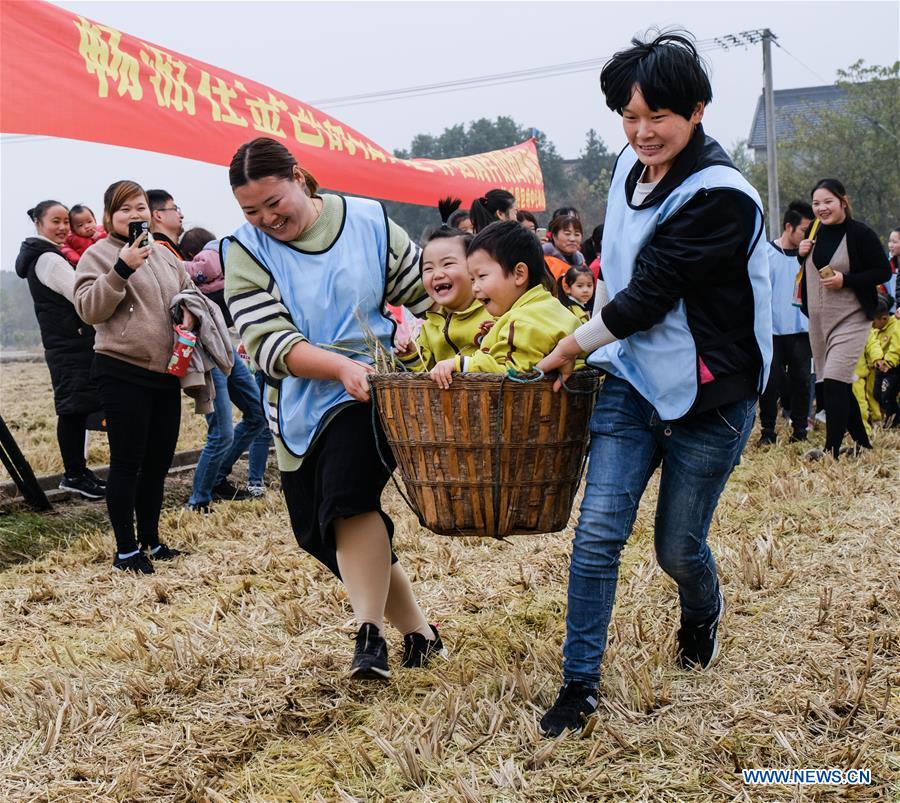 CHINA-ZHEJIANG-CHANGXING-RICE FIELD-RECREATION (CN)