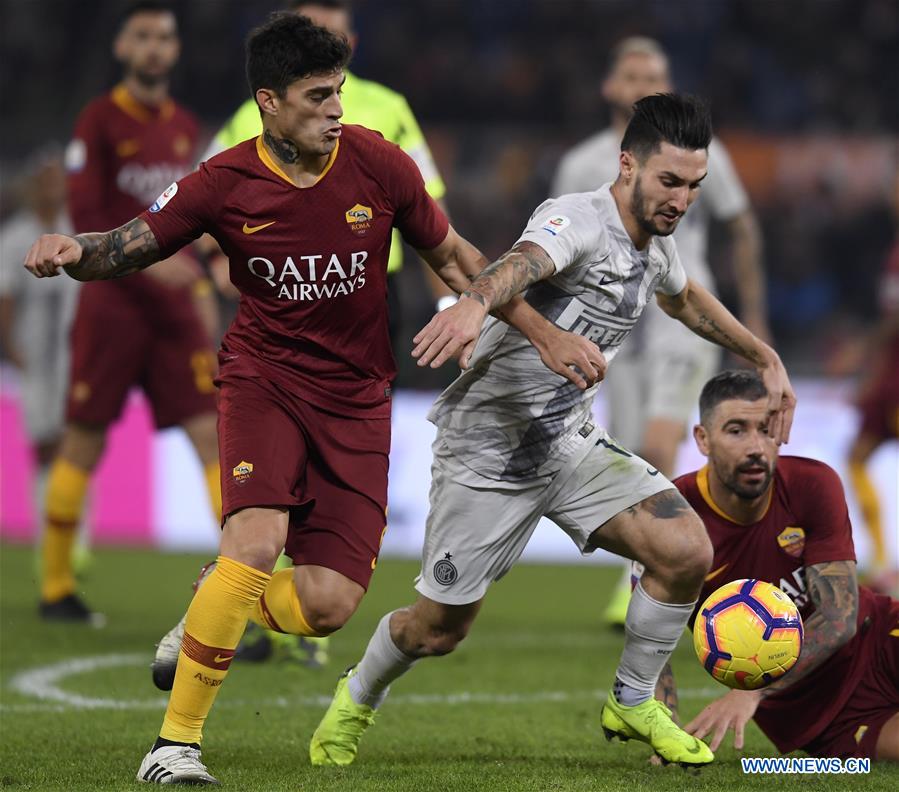 (SP)ITALY-ROME-SOCCER-SERIE A-INTER MILAN VS ROMA