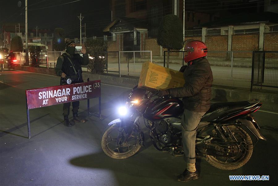 KASHMIR-SRINAGAR-POLICE POST-ATTACK