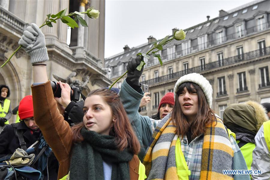 FRANCE-PARIS-"YELLOW VESTS"-PROTEST