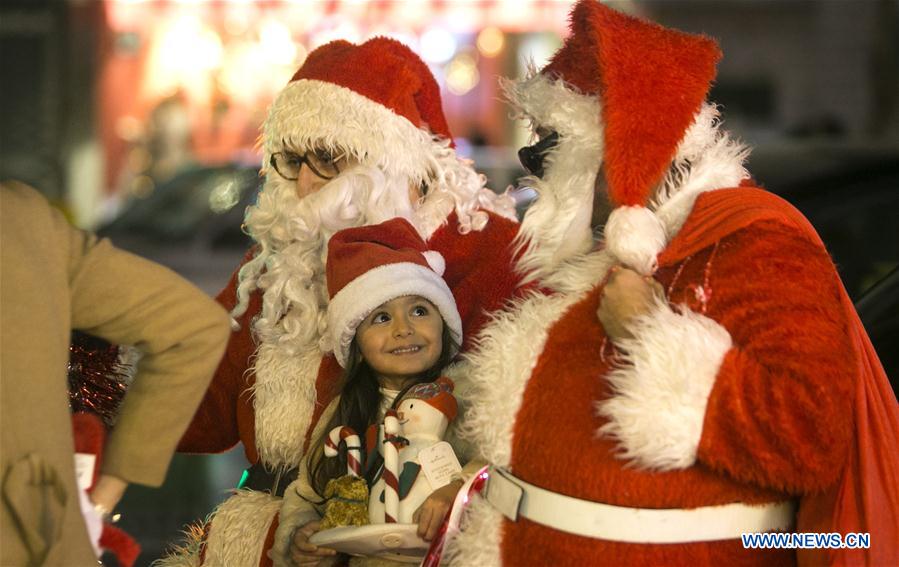 IRAN-TEHRAN-CHRISTMAS DECORATIONS