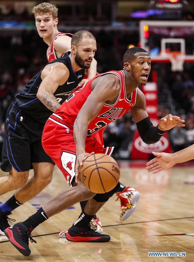 (SP)US-MILWAUKEE-BASKETBALL-NBA-BULLS VS MAGIC