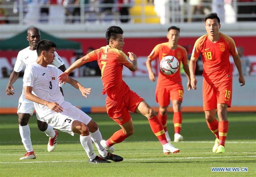 (SP)UAE-AL AIN-SOCCER-ASIAN CUP-CHINA VS KYRGYZ REPUBLIC