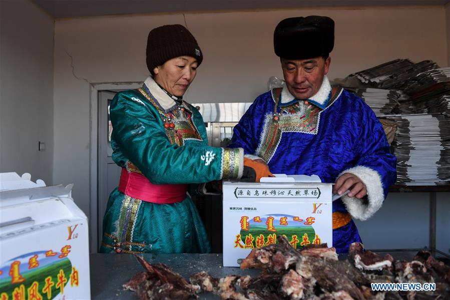 CHINA-INNER MONGOLIA-WEST UJIMQIN-AIR-DRIED BEEF (CN)