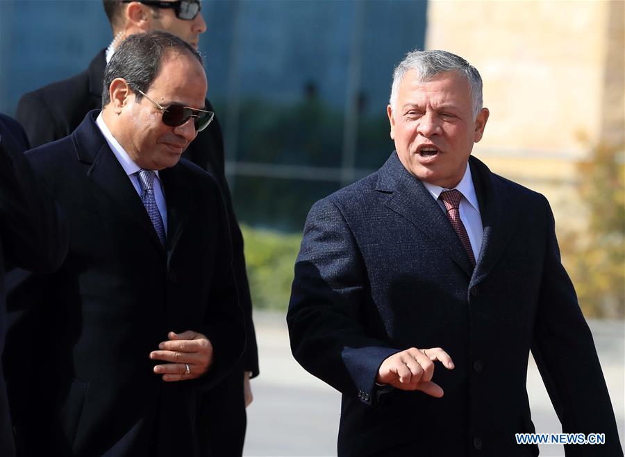 JORDAN-AMMAN-EGYPT-PRESIDENT-VISIT