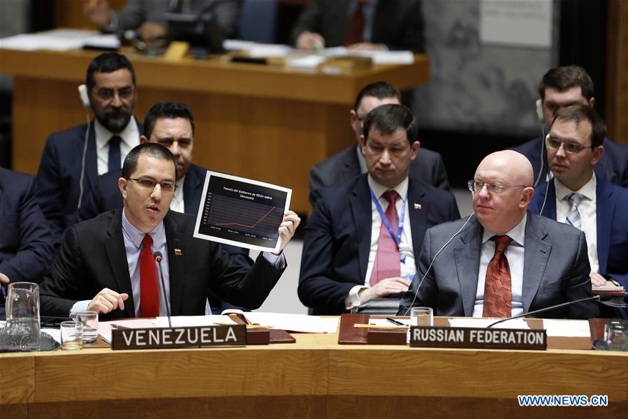 UN-SECURITY COUNCIL-VENEZUELA-EMERGENCY MEETING