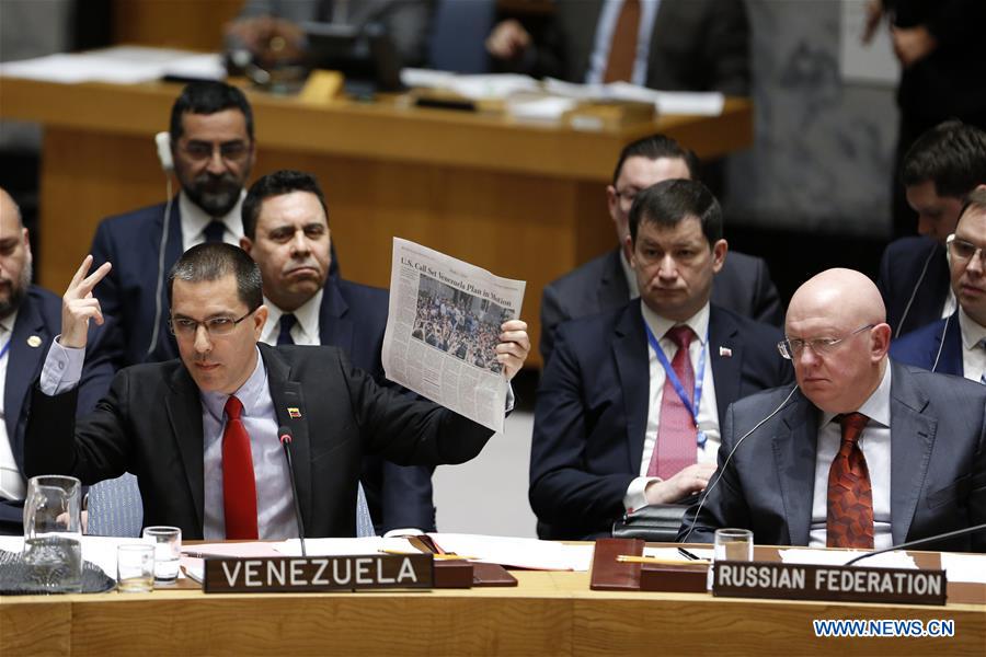 UN-SECURITY COUNCIL-VENEZUELA-EMERGENCY MEETING