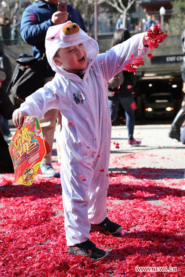 U.S.-SAN FRANCISCO-CHINESE LUNAR NEW YEAR-CELEBRATIONS