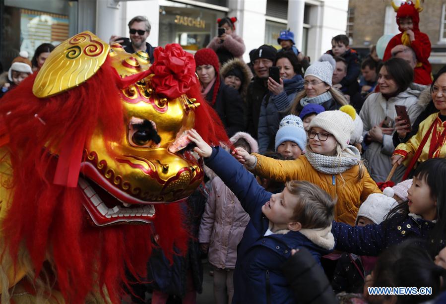 BRITAIN-LONDON-CHINESE LUNAR NEW YEAR-CELEBRATION