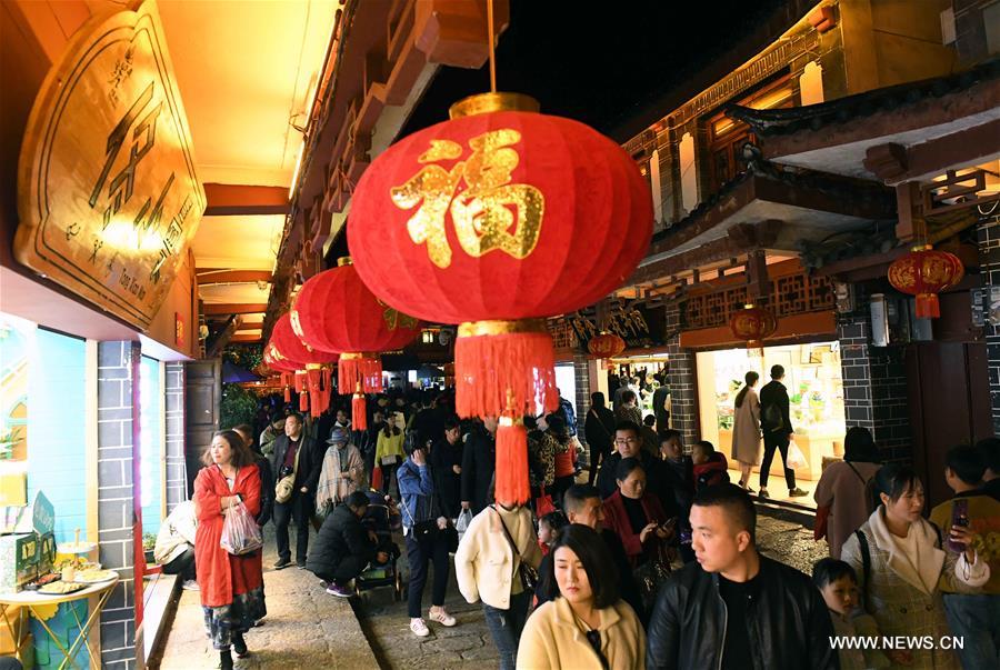 CHINA-YUNNAN-LIJIANG-ANCIENT TOWN-NIGHT(CN)