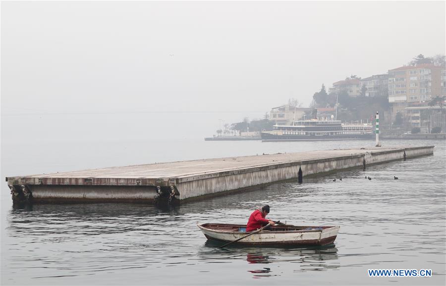 TURKEY-ISTANBUL-HEAVY FOG