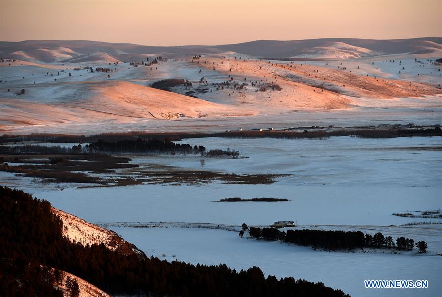 CHINA-INNER MONGOLIA-WINTER SCENERY (CN)