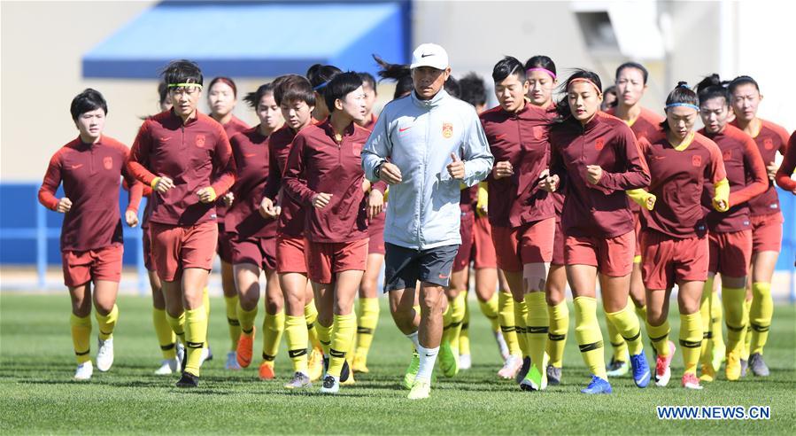 (SP)PORTUGAL-ALBUFEIRA-SOCCER-ALGARVE CUP-CHN-TRAINING SESSION