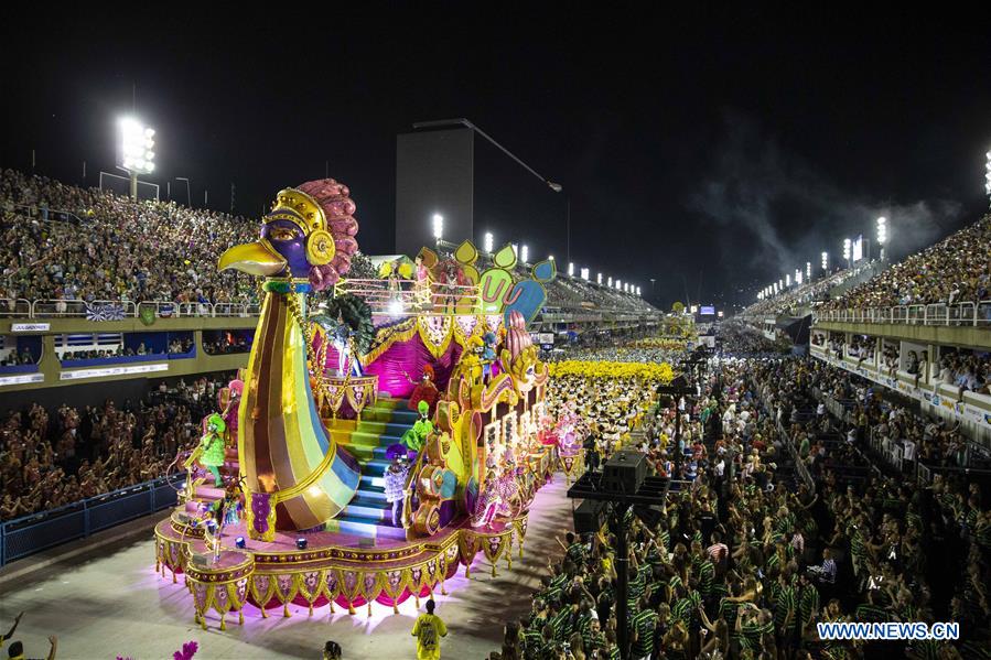 BRAZIL-RIO DE JANEIRO-CARNIVAL-PARADE