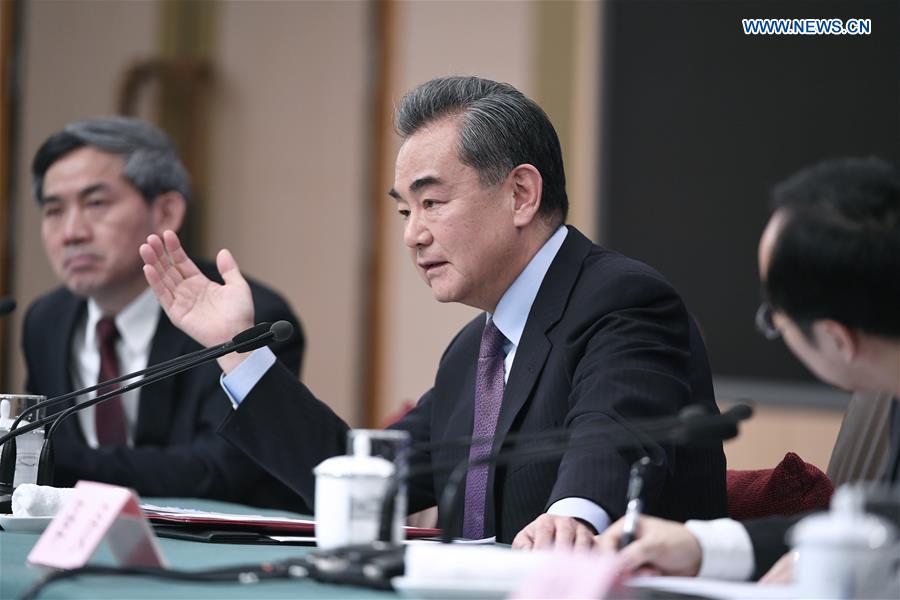 (TWO SESSIONS)CHINA-BEIJING-NPC-PRESS CONFERENCE-WANG YI (CN)