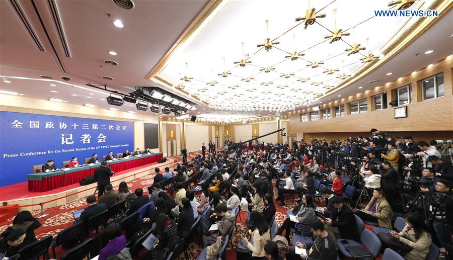 (TWO SESSIONS)CHINA-BEIJING-CPPCC-PRESS CONFERENCE (CN)