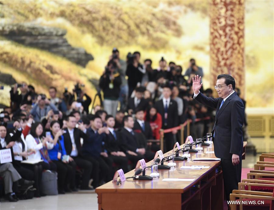 (TWO SESSIONS)CHINA-BEIJING-PREMIER-PRESS CONFERENCE (CN)