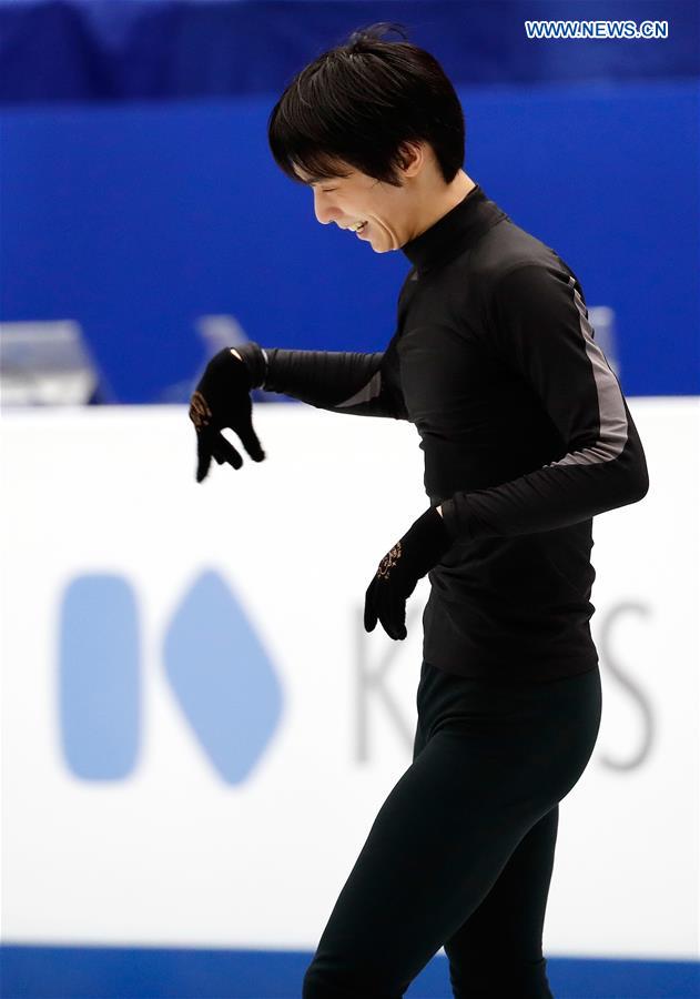 (SP)JAPAN-SAITAMA-FIGURE SKATING-WORLD CHAMPIONSHIPS-TRAINING