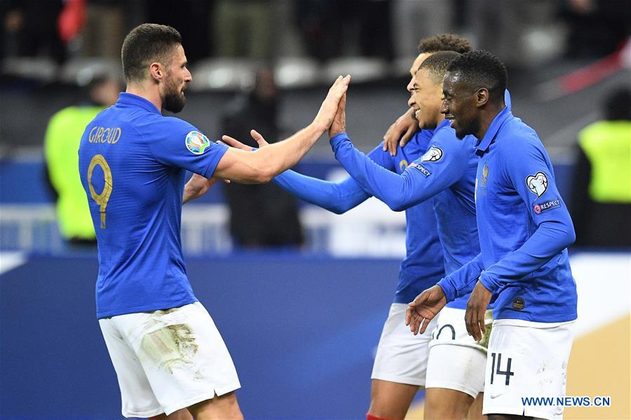 (SP)FRANCE-PARIS-UEFA EURO 2020 QUALIFIER-GROUP H-FRANCE VS ICELAND