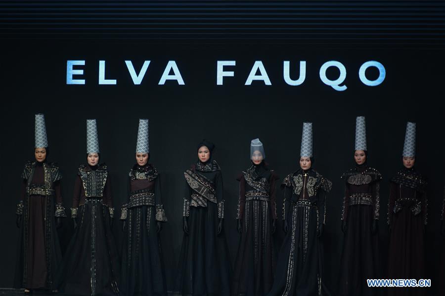 INDONESIA-JAKARTA-FASHION WEEK 2019-ELVA FAUQO